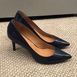 Navy blue Calvin Klein pumps
